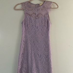 Women’s Lavender Lace Dress